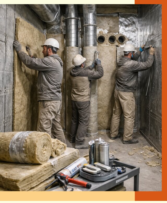 Утепление венткамеры в Ирбите под ключ от 1594 руб. — профессионально | ТепломастерРбт